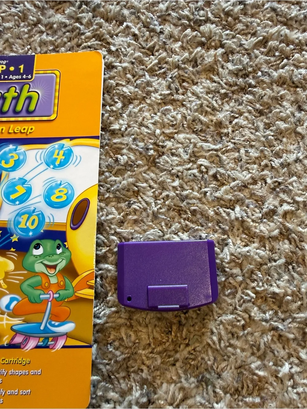 LeapFrog Leap-1 Math Counting on Leap Book & Cartridge